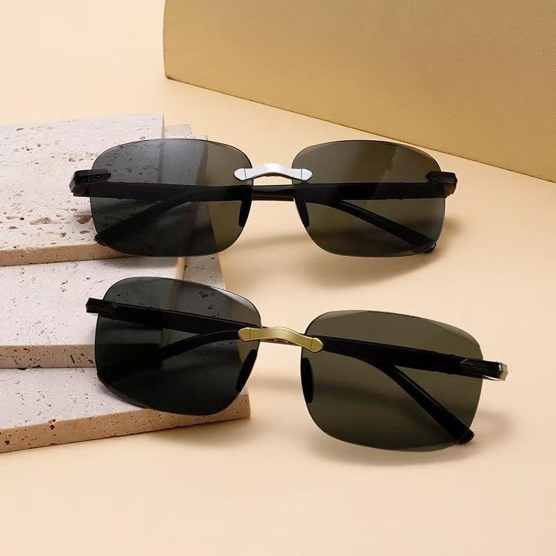 Frameless Edge-Cut Unisex UV Protection Sunglasses