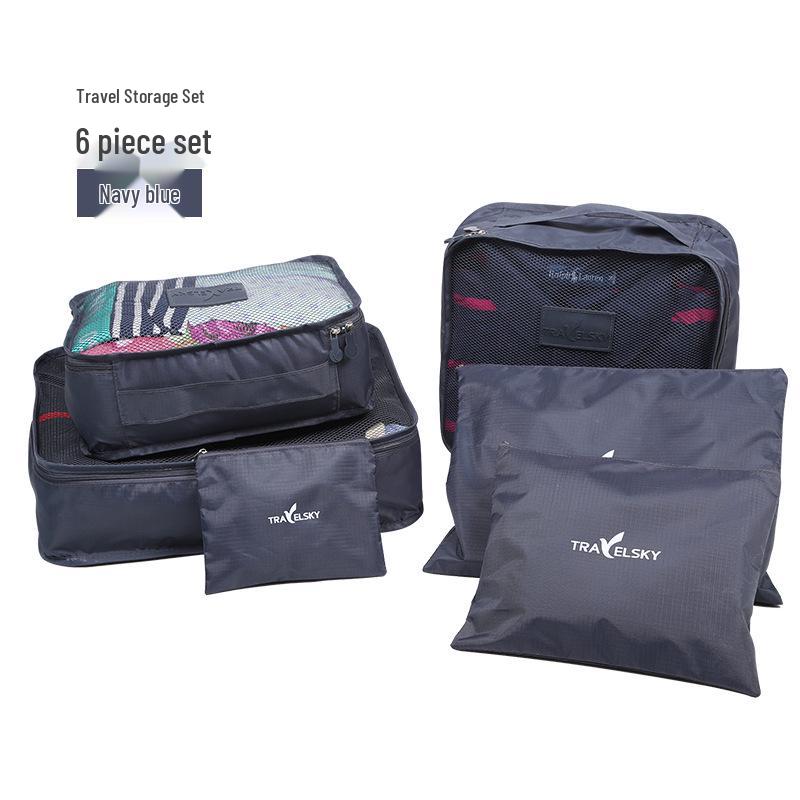 Travel Clothing Organizer: Portable 6-Piece Packing Set for Business Trips