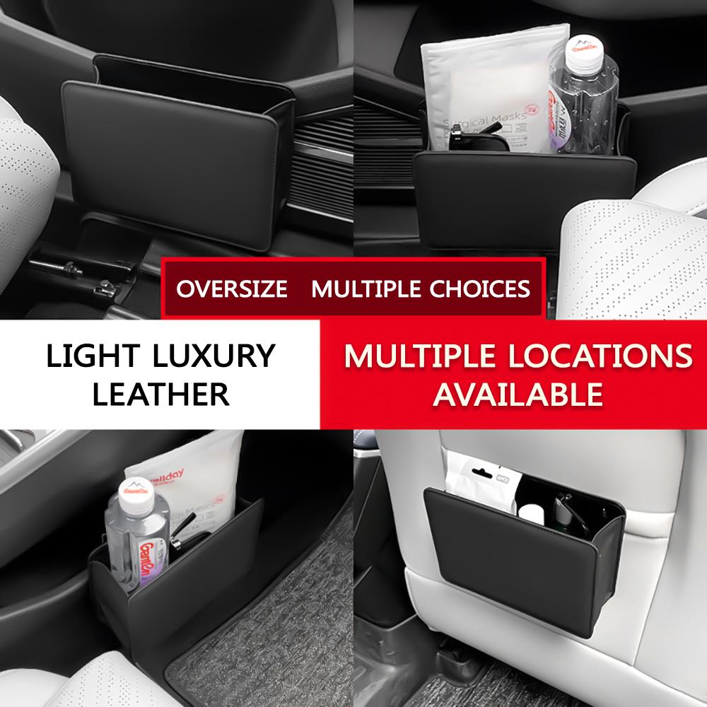 Kontejner na odpadky do auta Úložný box na dveře auta Skládací závěsná úložná taška na opěradlo sedadla Úložný box Produkty do interiéru auta
