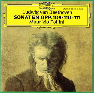 CD BEETHOVEN POLLINI Sonata Op. 109110111 4295702 Deutsche Grammo 1997 Europe Classical Used