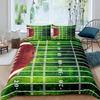 American Football Duvet Cover Set Full Size Sports Games Bedding Set Soccer Field Comforter Cover for Boys Teens Quilt Covers