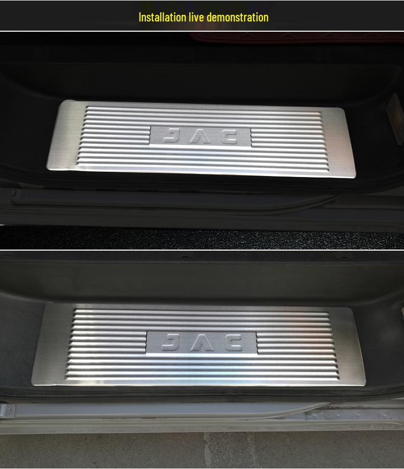 Otai Accessories for JAC Refine M3: Sill Strips, Rear Guard Plates, Triangle and Window Trim Strips, Modified Stickers