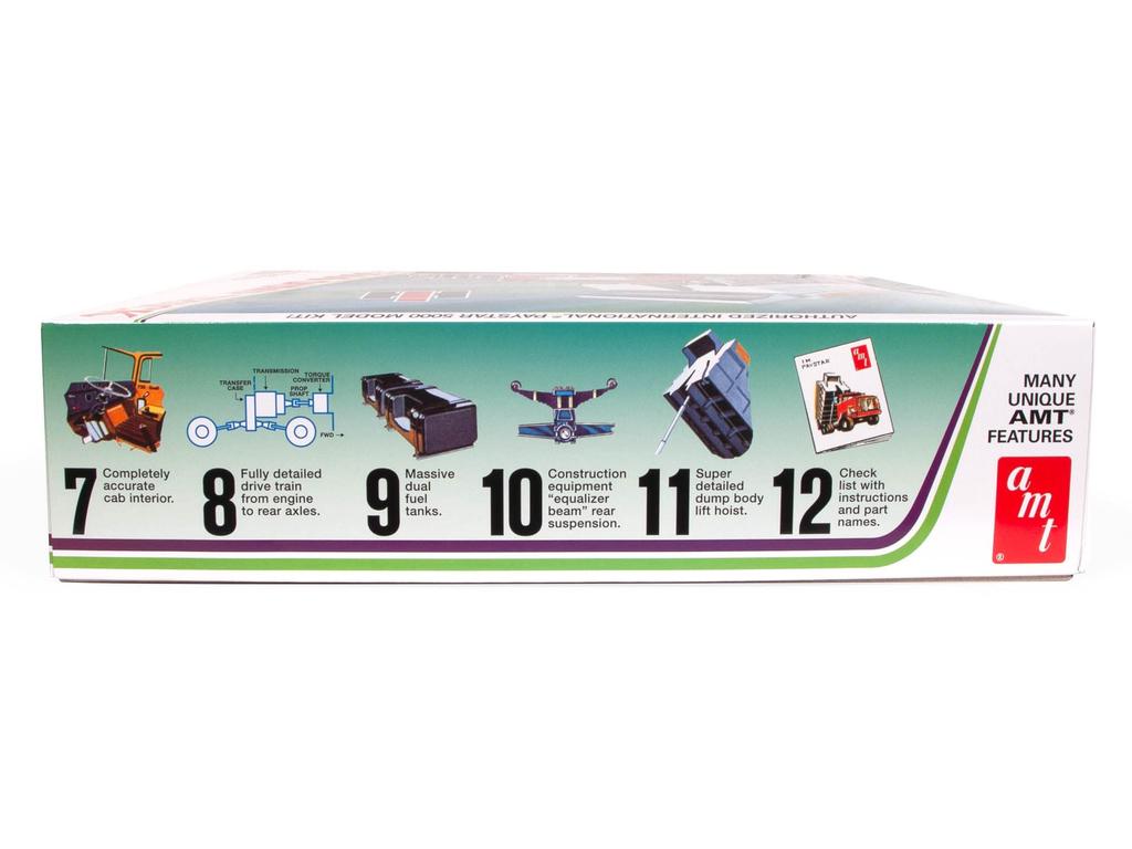 AMT International Paystar 5000 Dump Truck Plastic Model Kit AMT1381 1/25