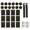 30PCS 12 Square Patches Bike Tire Patches Tire Puncture Repair Kit  Bike Tire Repair