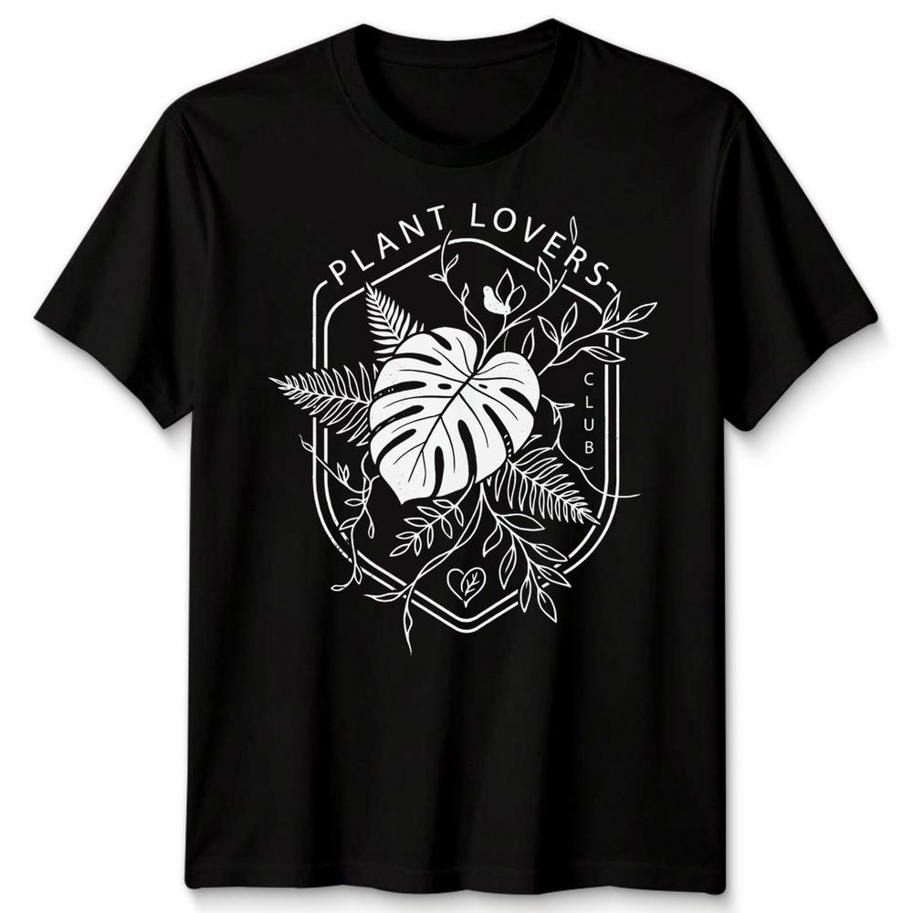 Plant Lovers Unisex T Shirt Botanical Graphic Tee For Gardeners Gardening Gift