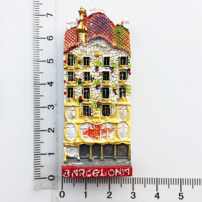 Spain Fridge Magnets Travelling Souvenirs Home Decor Barcelona Travelling Fridge Magnets Wedding Gifts Message Board Stickers