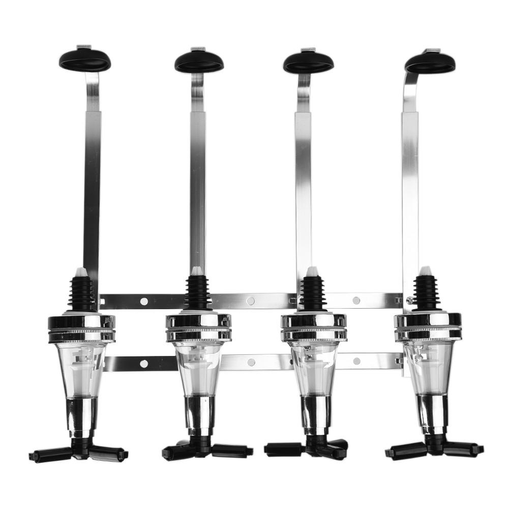 Cheap Beverage Portioner 4 Bottles Bar Butler Bottle Cage Beverage