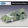 Welly 1/28 1953 Packard Caribbean Alloy Luxy Car Model Diecast Metal Classic Retro Sports Vehicle Car Model Simulation Kids Gift