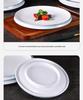 Artistic Melamine Round Plate for Cold Dishes - Ideal for Restaurants & Hotels, Perfect for Western Food & Steak.