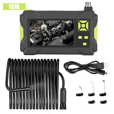 4,3 Zoll P30 1080P HD Rohrinspektions-Endoskopkamera IP67 Wasserdichtes Industrie-Boreskop 10m/32.8ft