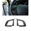 for Land Rover Range Rover Evoque 2012-2018, ABS Oak Wood color Car Interior Car Window Lift Switch Button Frame Cover Trim Accessories