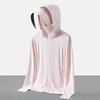 Original Yarn Ice Silk Sunscreen Clothing for Women Upf10 + Removable Brim Cool Jacket UV Protection Cycling Sunscreen Clothing for Men