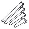 1 Peça Pés de Mesa de Metal Suporte Dobrável Pés de Móvel Diy Banco Doméstico Mesa de Jantar Mesa Lateral Pés de Mesa de Centro Acessórios