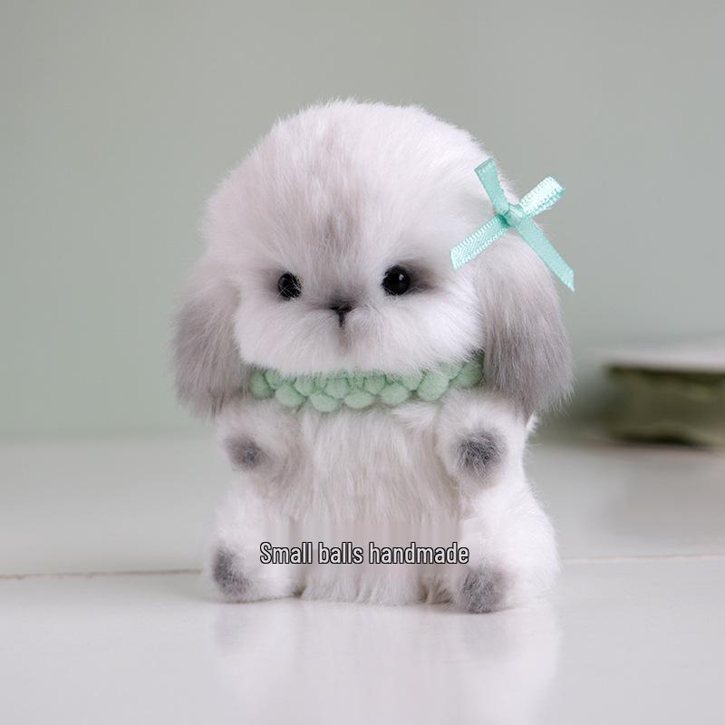 

20 мм Синельная проволока из искусственного кроличьего меха для изготовления своими руками украшений в виде вислоухого кролика и подарочных материалов