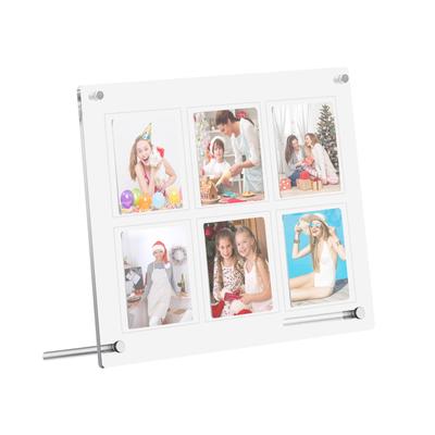 Siawadeky Karten-Display 4 Vollständige Karten 3 Schichten Einzelne Schraube Acryl Kratzfestigkeit Verschlechterung Karte Kompatibel mit Sammel-Anime-Charakterkarten Hülle,
