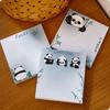 10 pcs Self-adhesive Panda Notepads Smooth Writing Memo Pad Cartoon Sticky Notes  Message