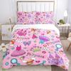 Princess Fantasy World Print 3Pcs Bedding Setduvet Cover With 2 Bedropillowcase Home Birthday Gift