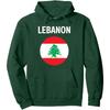 Lebanon Flag Hoodie Sweatshirt Unisex Casual Streetwear Trendy Pullover Fashion Men Women Couple Lebanese Patriotic Design Tops