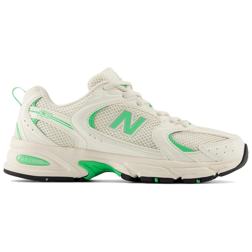 New Balance 530 Sea Salt Lime Leaf Unisex Sneakers White U530CSI