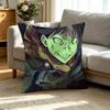 Anime Re Zero-O N-Natsuki Subaru  Square Double-Sided printed Pillow Case Bedroom Bedside Pillow Sofa Cushion Cover