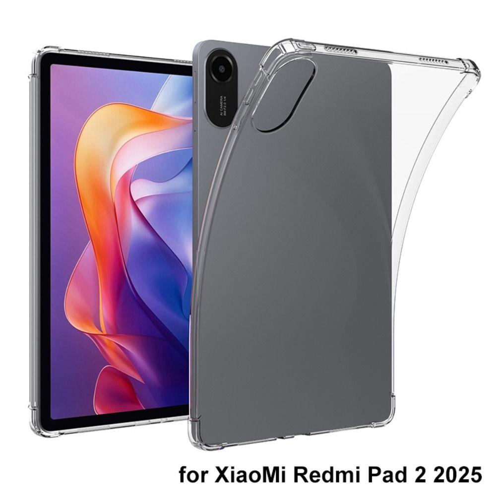 Shockproof 11 inch Tablet Case Air Bag Wear Resistant Protective Cover Transparent Anti-fall Back Shell for Redmi Pad 2 2026