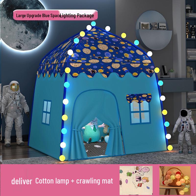 Princess Castle Indoor Tent for Girls - Playhouse & Sleep Space