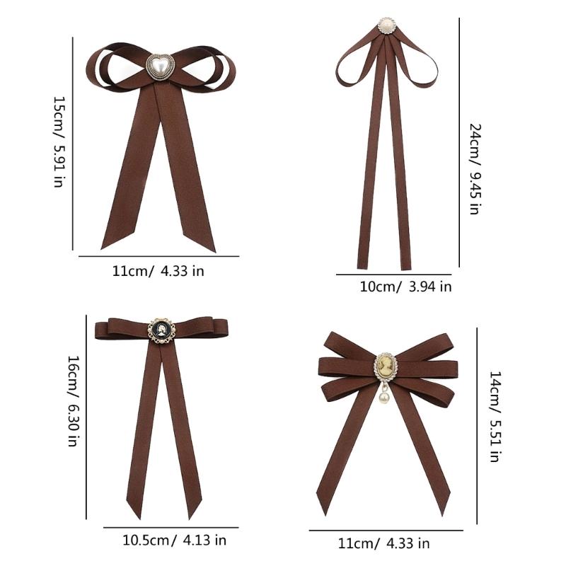 Stylový stužkový límec Motýlek Elegantní ozdoba košile pro módní dámské halenky