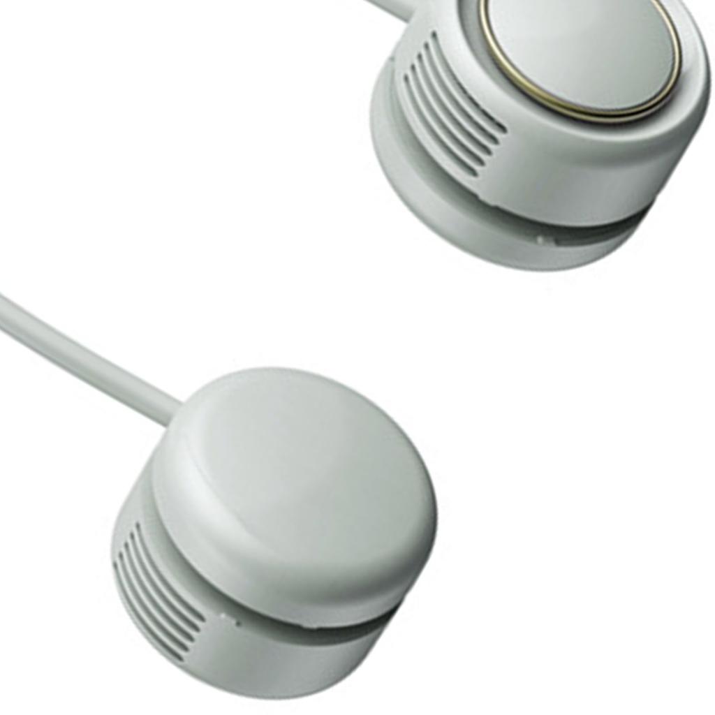 Portable Neck Fan Bladeless Fan 1600mAh Battery Operated Wearable Personal Fan Leafless USB