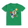 Pojkar Flickor 1-11 år Kläder Födelsedag Outfit Present Personlig Barn Födelsedag T-shirt Småbarnskjorta Astronauttryck Barn Toppar