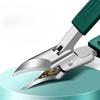 Large Opening Nail Scissors with Ultra-sharp Curved Tip, Designed To Prevent Splashes and Specially Suitable for Nail Grooves.