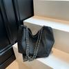 Large-capacity Cloth Bag Women's Lightweight Autumn and Winter New Class Shoulder Messenger Bag Chain Tote Bag