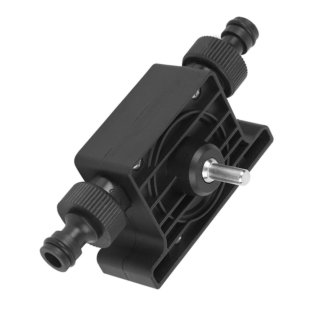 Portable Electric Drill Driven Type Pump Compact Water Oil Pump with 2pcs ConnectorBlack Oil Pump