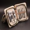 High Quality Manicure Set Pedicure Sets Nail Clipper Stainless Steel Nail Cutter Tools Nail Scissors File Eyebrow and Eyelash Trimmer Kit