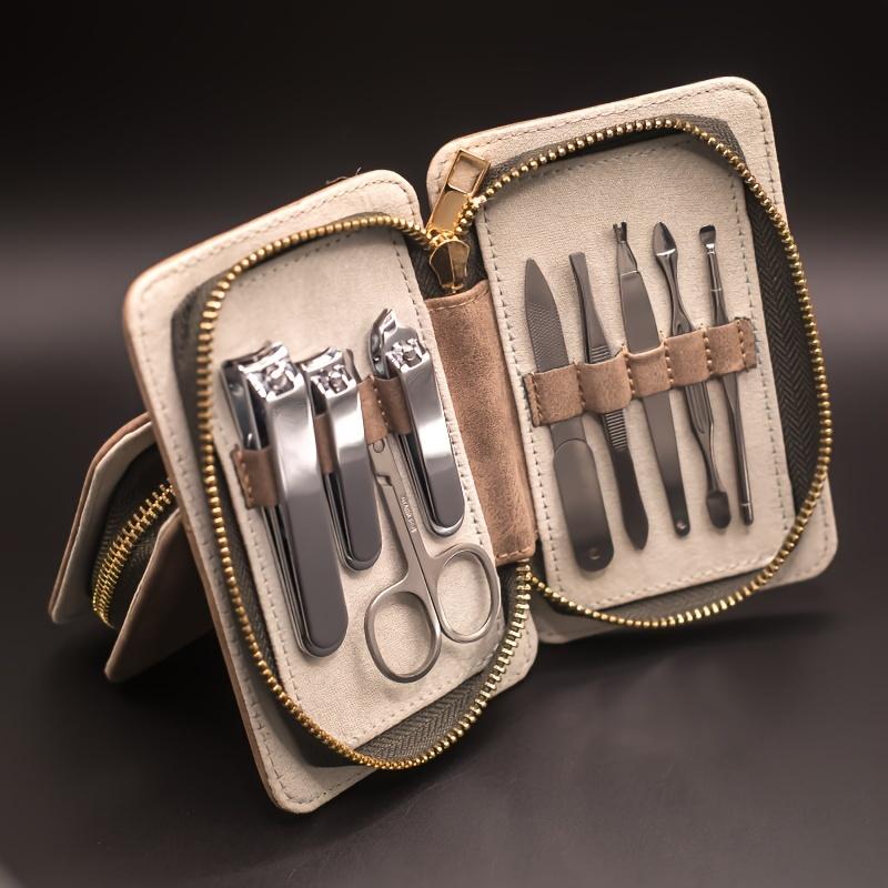 High Quality Manicure Set Pedicure Sets Nail Clipper Stainless Steel Nail Cutter Tools Nail Scissors File Eyebrow and Eyelash Trimmer Kit