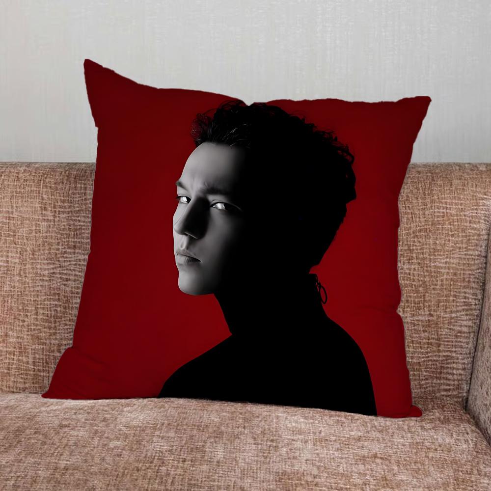 D-Dimash K-Kudaibergen Singer Pillow Case For Home Bedroom Car Office Decoration Living Room Sofa Cushion Cover Suitable
