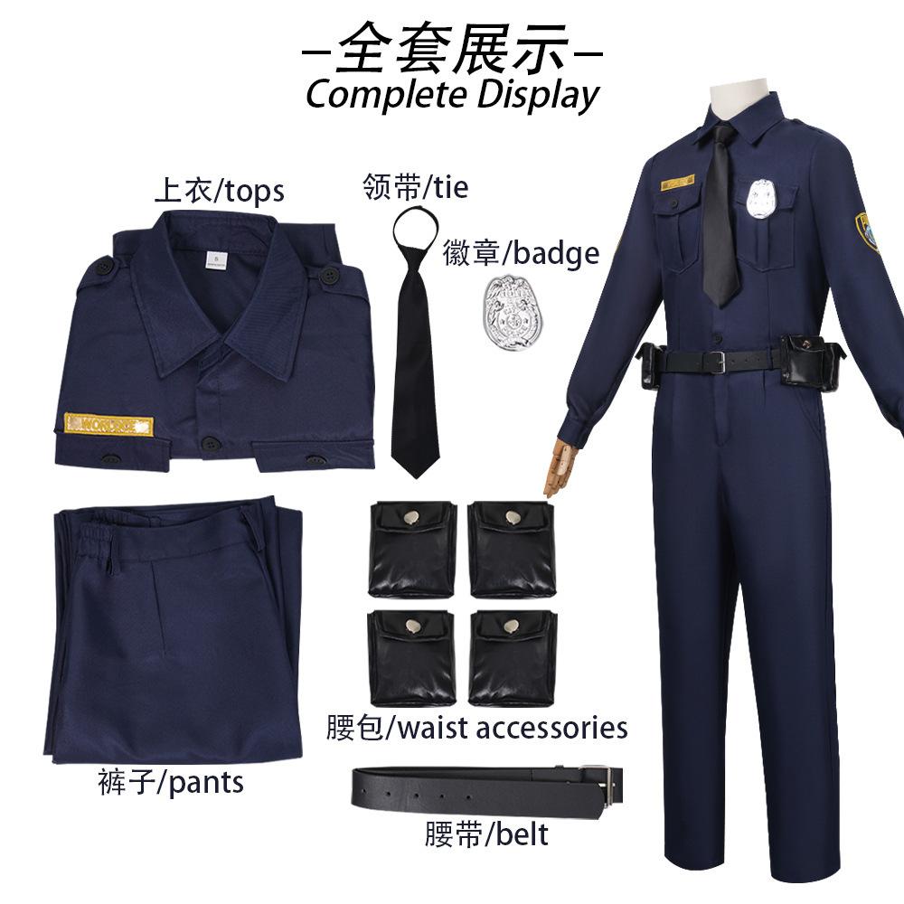 Kids Halloween Cosplay Costume Unisex Boys Girls Long Sleeve Top And Pants Set Fancy Dress For Party Carnival Holiday