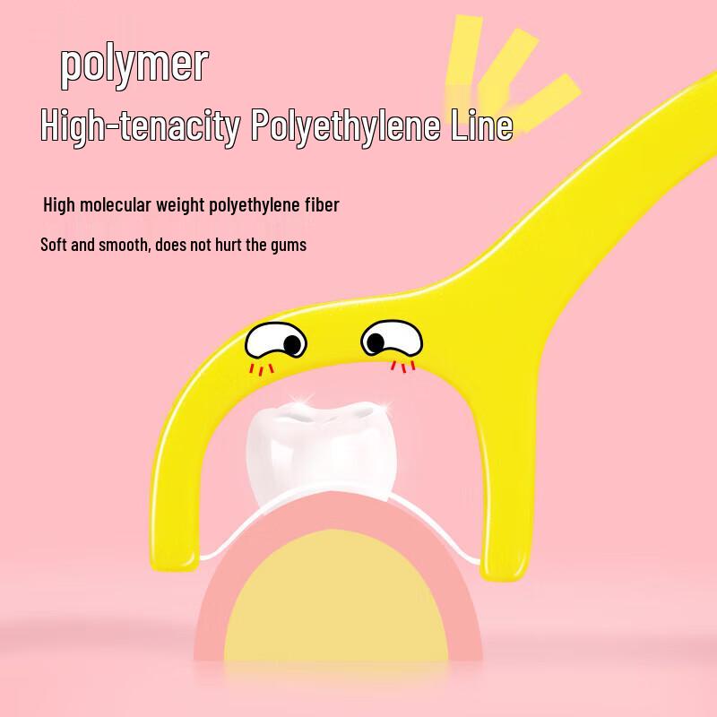 Kleiner Hirsch Mama Einzeln verpackte Ultrafeine Zahnseide-Stäbchen