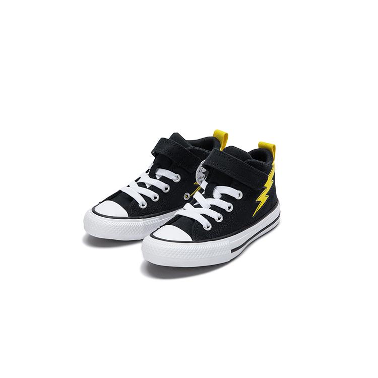 Converse Chuck Taylor All Star EasyOn Mid PS Malden Street - Electric Bolt Kids Sneakers Black Golden-Wren White A10392C