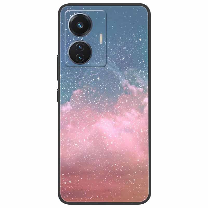 Christmas Case For Vivo T1 44W Soft Silicone Back Cover for Vivo T1 4G Snapdragon 680 Phone Case Cartoon V2153 VivoT1 4G Funda