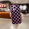Modern Geometric Checkered Pattern Phone Case For iPhone 11 12 13 14 15 16 Pro Max 7 8 14 15 16 Plus X XR XS Max Protection Case