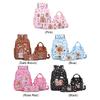 3PCS Set Capybara School Bags for Girls Primary Schoolbag Cartoon Backpack Set Rucksack Bagpack Kids Cute Children Book Bags