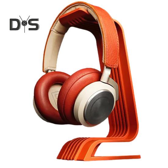 

Настольная подставка для наушников 2-в-1 держатель для наушников игровая гарнитура крепление под столом крючок для хранения наушников кабели сумки оранжевый