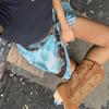 Western Cowboy Leather Belt For Women Pu Material Vintage Retro Stylish Casual Waist Accessory