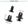 ACROPIX Door Sill Panel Liner Bumper Spoiler Push Rivet Retainer Fastener for BMW Mini Cooper E81 E82 E83 Black 20pcs