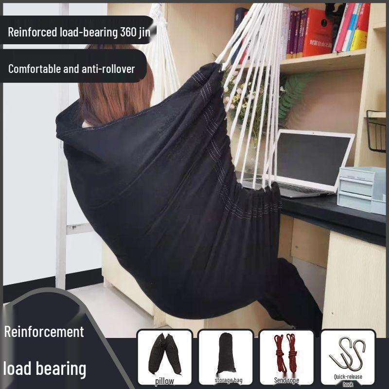 Indoor Hanging Chair Swing for Students – Children's Bedroom Door Frame Hammock, Dormitory Swing, or Courtyard Cradle Seat