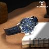 Toleuso T503M-Sls Cassiopeia Multi Diamond Watch Men'S Metal Watch (Free Leather Strap)