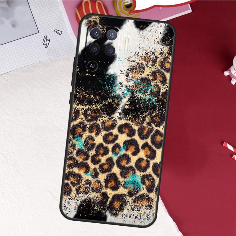 

Leopard Print Case For Oppo A18 A98 A38 A58 A78 A60 A80 A40 A96 A76 A16 A94 A74 A54 A15 A17 A57 A77 A5 Pro OPPO A60 4G