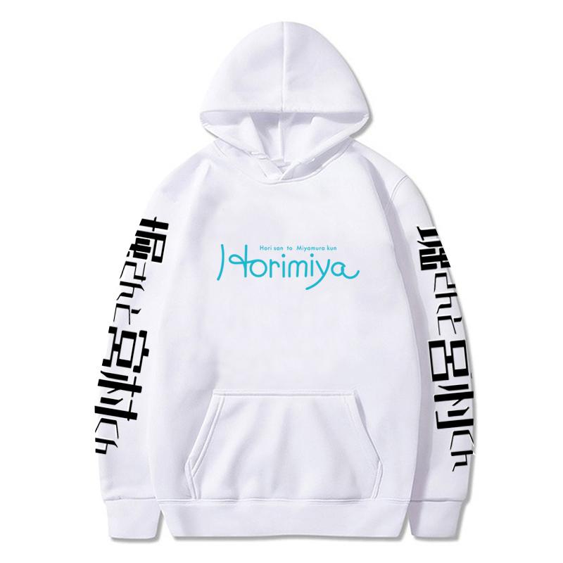Anime Horimiya Kleidung Männer Frauen Übergroße Casual Hoodies Klassische Einfache Streetwear Harajuku Pullover Unisex Sweatshirt Tops