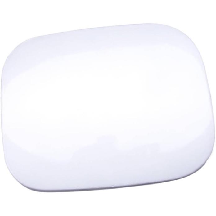 Fuel Door Gas Filler Lid Cover Cap 7735042070 Compatible For Toyota RAV4 2006 2007 2008 2009 2010 2011 2012 White Plastic