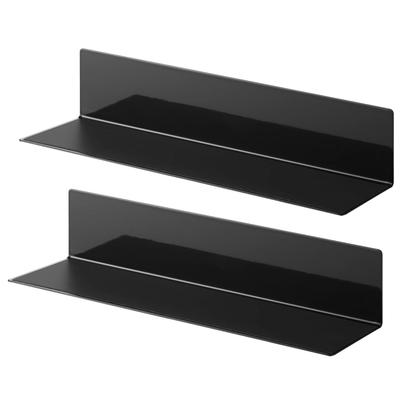 Yamazaki Magnetic Kitchen Small of Condiment 10012 X 2 Shelf, (Set 2), Rack, Tower, Black,